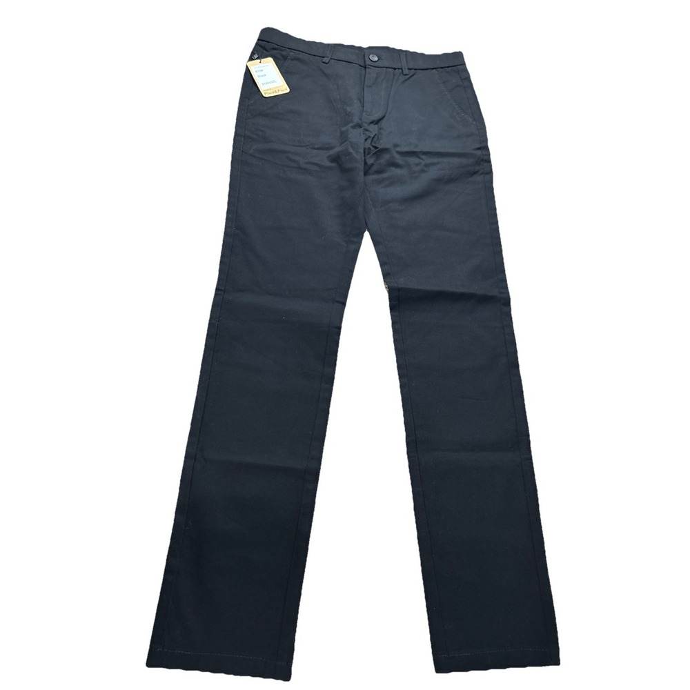 Plaid & Plain mens Pants 31x32 819 Black